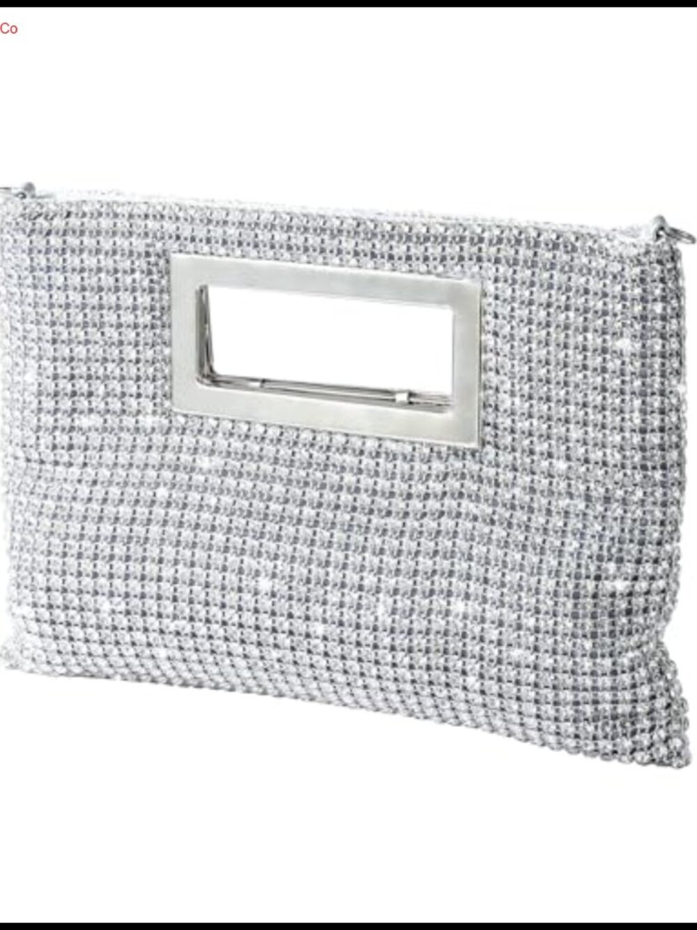 Crystal Beaded Bride Clutch Purse Sparkly Evening Bag Wedding Party